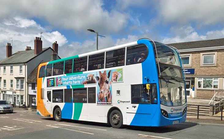 Stagecoach Devon Scania N230UD Alexander Dennis Enviro400